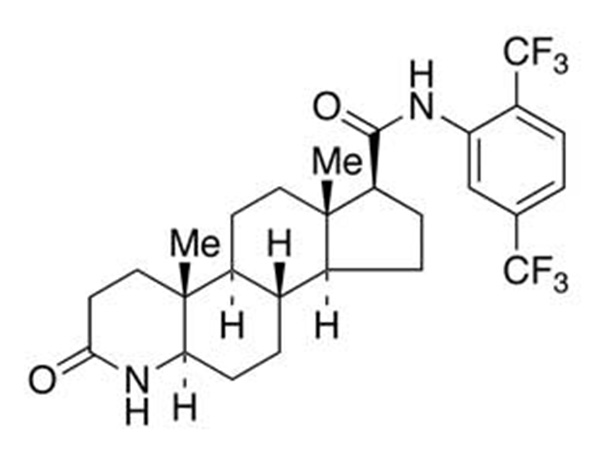 Acid 4-aza-5α-androstan-1-en-3-oxo-17β-carboxilic